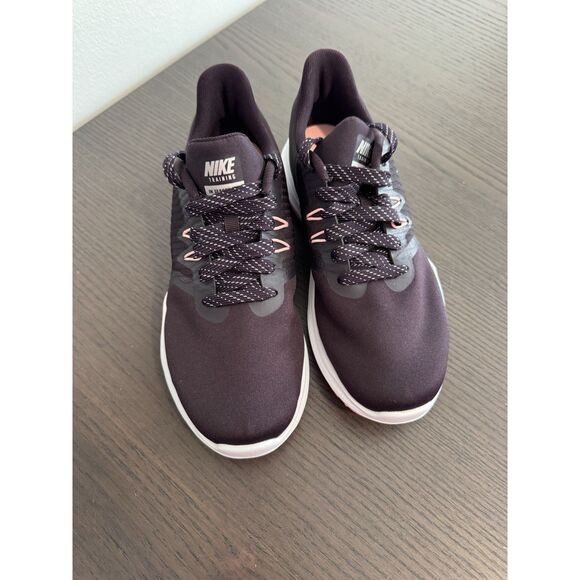 Nike In-Season TR 8 Women's Size: 5.5 Shoes Burgundy/Silver AA7773 601 Sneakers - Picture 2 of 6